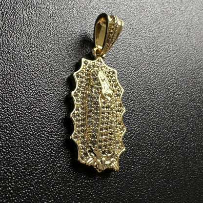 Dije Virgen Guadalupe Tono Oro 18K